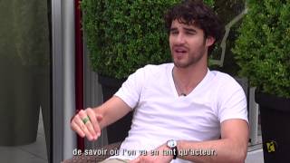 Darren Criss amp Kristen Wiig  Girl Most Likely Interview [upl. by Nerahs]