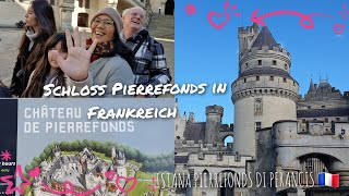 Schloss Pierrefonds in FRANKREICH  ISTANA PIERREFONDS DI PERANCIS 🇨🇵 FAMVLOG 2024 [upl. by Isahella]