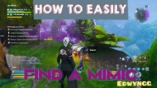 How to find a mimic in fortnite save the world  WHATS IN THE BOX mission plankerton stw [upl. by Hirsch]