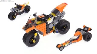 LEGO Creator 3in1 Sunset Street Bike review 31059 [upl. by Debby212]