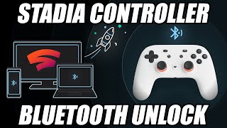 Unlock Your Stadia Controller For FREE  How To Enable Bluetooth Mode [upl. by Otreblanauj]