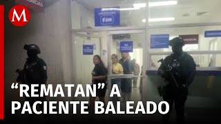 Grupo armado irrumpe en Hospital General de Culiacán y asesina a joven herido de bala [upl. by Salakcin590]