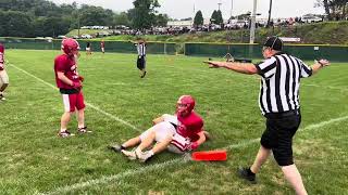 Pottsville versus Mount Carmel football scrimmage clips 081724 [upl. by Anet]