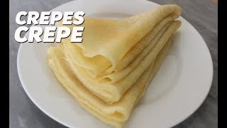 How to make BEST Crepe  Easy Crepes Recipe [upl. by Lopez]