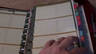 Project Life planner by Daytimer in a Franklin Covey Classic Binder [upl. by Nilat]