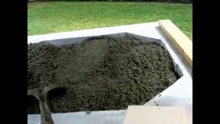 How to Make Insulating Perlite Concrete for a Wood Oven [upl. by Ahsilem]