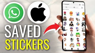 How to Find Saved Stickers on WhatsApp  Full Guide [upl. by Aizahs474]