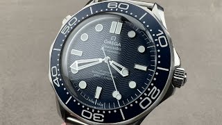 Omega Seamaster Diver 300M James Bond 60th Anniversary Edition 21030422003002 Watch Review [upl. by Kolb]