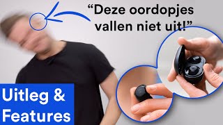 Rolfstone Nova Sport uitleg van alle functies en features Review van deze sport oordopjes🙌 [upl. by Izzy719]