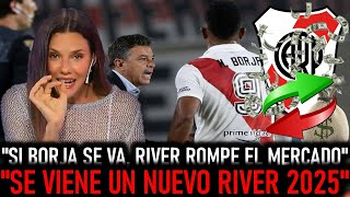 🚨💣¡ALERTA URGENTE ¿NUEVO 9 A RIVER  CASO MIGUEL ANGEL BORJA  RIVER PLATE VS BARRACAS CENTRAL [upl. by Lubin]