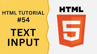 HTML Tutorial 54  Input Type Text in HTML Form [upl. by Aikcin]