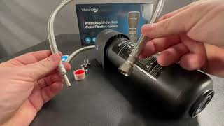 Waterdrop 10UA Under Sink Water Filter System Review [upl. by Capriola518]