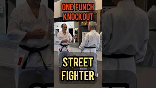 One punch knockout Self defence on the street selfdefence powerpunch fight boxing fighter [upl. by Eelamme616]