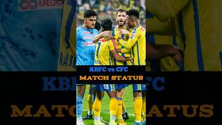 Kerala blasters vs Chennayin fc match status l ISL season 11 youtubeshorts [upl. by Adamina]