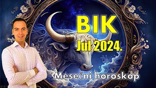 BIK HOROSKOP ZA JUL Vi odlučujete 2024 [upl. by Baerl]