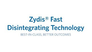 Zydis® Fast Disintegrating Technology – BestinClass for Better Outcomes [upl. by Tomkins]