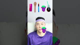 💜💜💜🎧ASMR Purplethemed Mukbang  Perfect for Sleepimmersive asmr [upl. by Enirok]