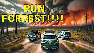 Epic Overland Adventure Begins TRD Pro 4Runners Solomon Wildland Fire amp Camping [upl. by Oech]