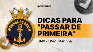 Dicas para quotpassar de primeiraquot na Prova  Concurso Marinha SMV RM2 [upl. by Jeana]