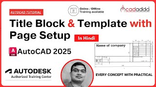 AutoCAD Title Blocks amp Templates Save HOURS on Your Drawings [upl. by Ordisy]