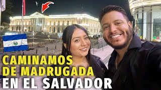 ⚠️CAMINAMOS de MADRUGADA en EL SALVADOR 🔥 ¿Es SEGURO o es MENTIRA [upl. by Augustine53]