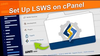 Set up LiteSpeed Web Server on cPanel WHM [upl. by Siednarb]