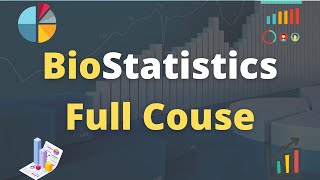 Biostatistics Tutorial Full course for Beginners to Experts [upl. by Eedahs]