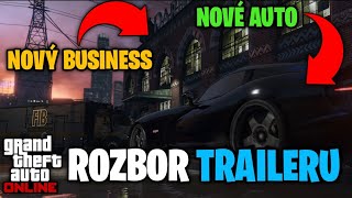 DETAILNÍ ROZBOR TRAILERU NA NOVÝ UPDATE  GTA Online Agents of Sabotage [upl. by Cartie]