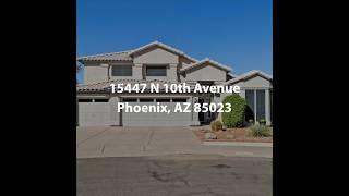 15447 N 10th Avenue Phoenix AZ 85023  4 Bedroom Home For Sale [upl. by Alegnaoj683]