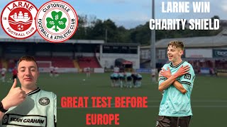 CLIFTONVILLE VS LARNE CHARITY SHIELD 2024 [upl. by Heck]