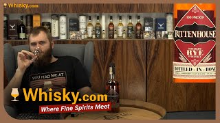 Rittenhouse Rye 100 Proof  Whiskey Review [upl. by Feledy]