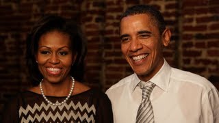 The First Couple on their First Meal Together Dinner with Barack and Michelle [upl. by Navonod]