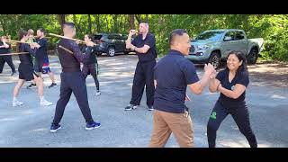 Highlights from Warrior Martial Arts Warrior Kali with Master Apolo Ladra [upl. by Ahcsat]