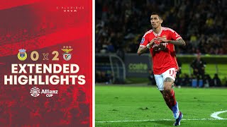 Extended Highlights FC Arouca 02 SL Benfica [upl. by Weide]