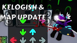 MAP amp KELOGISH UPDATE IN ROBLOX FUNKY FRIDAY [upl. by Waverley]