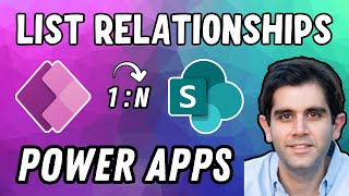 Mastering SharePoint List Relationships in Power Apps  Create Responsive Repeating Tables [upl. by Otrebide223]