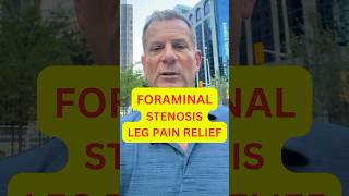 Foraminal Stenosis amp Leg Pain  Best NonSurgical Treatment Option  Dr John Zielonka [upl. by Anitsuj581]