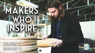 Max Hunt  Furniture Designer  MAKERS WHO INSPIRE [upl. by Leiva551]