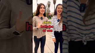 Shes hahaha of me comedy funny prank learnenglish english englishtips [upl. by Rice]