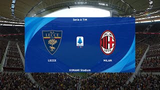 Lecco vs AC Milan Futuro 10082024 Coppa Italia Serie C PES 2021 [upl. by Zullo]