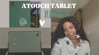 I GOT MY FIRST TABLET  atouch x19 life tablet review review tablet [upl. by Anerhs]