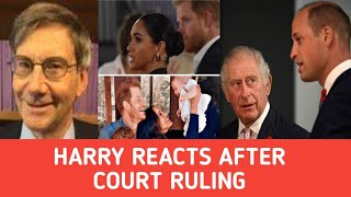 IF PRINCE HARRY WANTS SECURITY FOR MEGHANARCHIELILIBETHE WONT GET IT IN COURTPRINCE HARRY REACTS [upl. by Kermie]