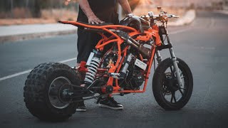 I Built A MOTORBIKE With A KTM Engine [upl. by Amoreta]