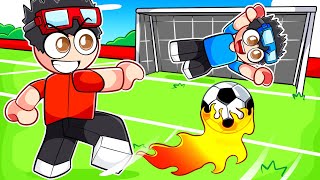 Me Convertí en Jugador de FÚTBOL en Roblox ultimate Soccer [upl. by Eelaroc]