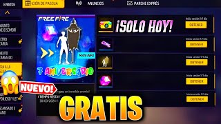 🎁 GARENA REGALA EMOTE GRATIS 7 ANIVERSARIO 2024 FREE FIRE LATAM EVENTO FF SORPRESA REGALOS [upl. by Meaghan]