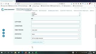 How to download Monthly Rainfall and temperature data [upl. by Nosiaj953]