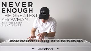 The Greatest Showman Loren Allred  Never Enough  The Theorist Piano Cover [upl. by Eiffub732]