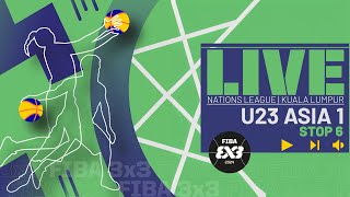 RELIVE FIBA 3x3 U23 Nations League 2024  Asia 1  Stop 6  Finals [upl. by Egidius109]