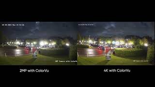 Hikvision 4K 8MP ColorVu IP PoE Turret Camera Demo [upl. by Lynette]