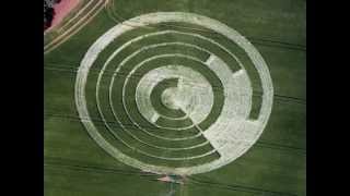 The latest 2012 crop circle message FLYING SERPENT GOD amp ATLANTIS SUN PORTAL [upl. by Ardnosac]